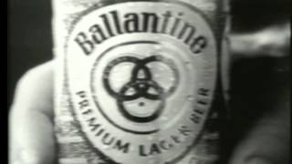 3 Ballantine Beer Commercials Mel Allen 1971 BampW [upl. by Lubeck]