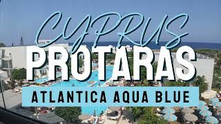 Atlantica Aqua Blue Cyprus Protaras  HOTEL TOUR 4k [upl. by Eseilana854]