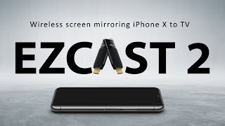 Wireless screen mirroring iPhone X to TV in seconds [upl. by Mcclure250]