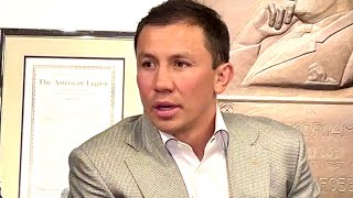 GENNADY GOLOVKIN ASKS CANELO quotWHY DID YOU WAIT FOR THE REMATCHquot SAYS THIS IS JUST ANOTHER FIGHT [upl. by Analle]