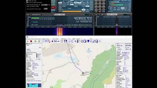 SDRUno  RS41 Tracker Decoding Radiosonde RS41 example [upl. by Krause516]