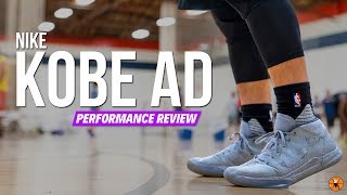 Nike Kobe AD Mid Detached Performance Review [upl. by Ahsilahk]