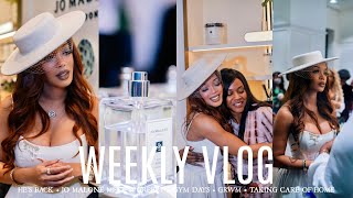 WEEKLY VLOG  Surprise He’s Back Epic Meet amp Greet Gym Paying Off [upl. by Aeniah]