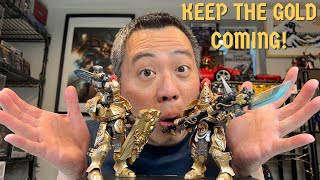 Unboxing amp Review of JoyToy x Warhammer 40K Sentinel Blade amp Praesidium Shield amp Guardian Spear [upl. by Rubina7]