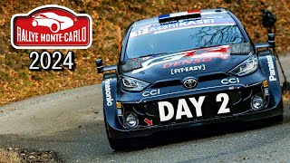 Rallye Monte Carlo 2024  Friday Morning Loop  Highlights  Mistakes amp More [upl. by Nievelt]