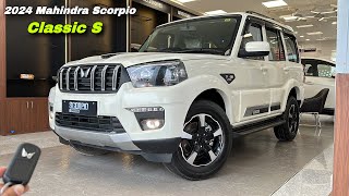 Mahindra Scorpio classic S 2024 Price amp Features ❤️ Scorpio classic Base Model 2024 [upl. by Harold165]