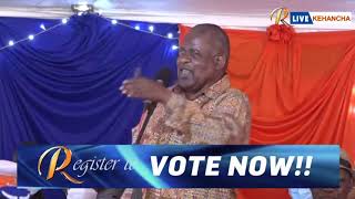 Raila laughs hard at this hilarious speech from Homabay governor Cyprian Awiti aka Akuba Akuba [upl. by Laddy270]