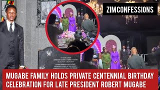 Mugabe Family Holds Private Centennial Celebration For Late President Robert Mugabe [upl. by Sulokcin]