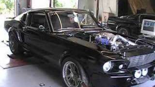 1967 Shelby GT500E Eleanor Super Snake Dyno Run [upl. by Harrod]