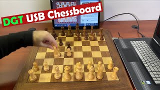 DGT Electronic Chessboard with USB  Gadgetify [upl. by Sixla]