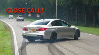 Cars Leaving a Carmeet  BEST OF FAILS WINS CRAZY MOMENTS KARENS CLOSE CALLS POLICE amp MORE [upl. by Anawk]