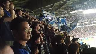 Tifo Curva GambaOsaka 🇯🇵 Chi vi ricorda 🖤💙 Grazie a Matteo [upl. by Athey]