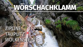 Roklina Wörschachklamm v Rakúsku  Zipline Stoderzinken  Hrad Wolkenstein  Loser  S11E05 [upl. by Acima]