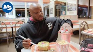 Cheat Meals With Pro Bodybuilders  Shaun Claridas Whataburger Feast [upl. by Layor394]