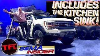 These Ford F150 Overland Builds Bring Everything To The Party — Even The Kitchen Sink [upl. by Sevik931]