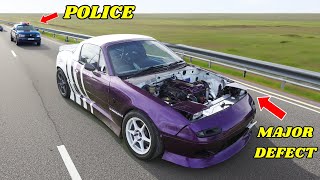 EVADING POLICE In My Drift Car On The STREET [upl. by Rim]