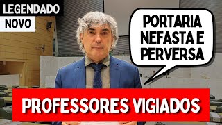 ⚠️ Portaria da Secretaria da Educação de SP obriga fiscalização de professores em sala de aula [upl. by Eentrok]