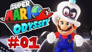 SUPER MARIO ODYSSEY ES GEHT LOS  Super Mario Odyssey 01 [upl. by Nowaj]