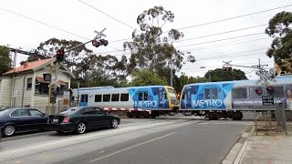 Kooyong Level Crossing Movie Collection Melbourne MetroampTram junction [upl. by End]