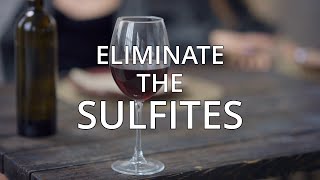 How to Remove Sulfites from Wine [upl. by Ahsatniuq]