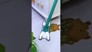 Floor washing mop The new generation of handsfree mop The butterfly mop imitates  mop  short [upl. by Atoel]