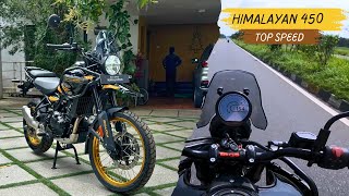 RE Himalayan 450 Ride review Malayalam  Top speedVibrationOn road price and features [upl. by Otsirave816]