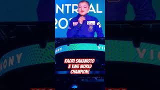 Kaori Sakamoto Speaks after World Championship Victory [upl. by Lehteb]