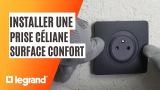 Comment installer la prise Céliane Surface Confort de Legrand [upl. by Abraham657]