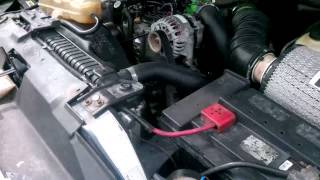 2000 73 Powerstroke  First start on Rotella T6 synthetic [upl. by Kalinda]