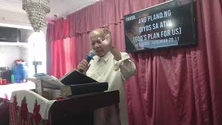 Sermon  ANG PLANO NG DIOS SA ATIN GODS PLAN FOR US Jeremiah 2911 [upl. by Lierbag747]