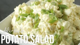 Homemade DeliStyle Potato Salad Classic Country Style Recipe [upl. by Yerd164]