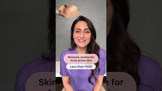 Rs500 skin care routine  oily skin  dermatologist recommends [upl. by Aremihc]