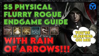 NEW Physical Flurry Rogue Season 5 guide Flurrys actually good now D4 [upl. by Mychael]