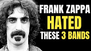 Top 3 Bands Frank Zappa HATED The Most [upl. by Ahsiruam]