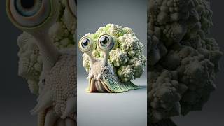 AI snails cauliflower style aiart aiartlove midjourneyv5 trend [upl. by Ynabe]