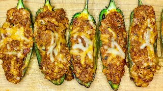 The Best Jalapeño Poppers Recipe  How to Make Cheesy Chorizo Bacon Ranch Jalapeno Poppers [upl. by Gaidano]