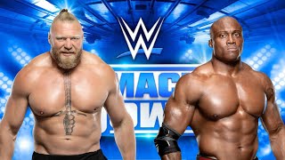 Brock Lesnar vs Bobby Lashley  Winner will go next round wwe2k [upl. by Clayborn]