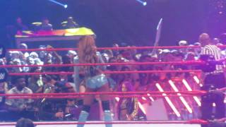 Sasha Banks Entrance Raw London [upl. by Isaac892]