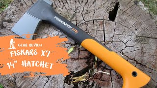 Fiskars X7 hatchet review 2022 [upl. by Burrows]