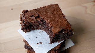 Schokoladen Brownies Backen Rezept  How to bake Chocolate Brownies Recipe  ENG SUBS [upl. by Ymaral]