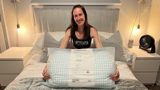 IKEA Klubbsporre Cooling Pillow review worth the money [upl. by Yrokcaz]