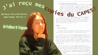 La DIDACTIQUE au Capes de Lettres analyse de copie [upl. by Arquit]