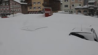 2019 01 07EWTV613SchneechaosObertauern [upl. by Mapes900]