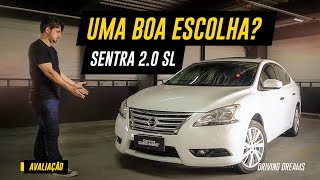 Nissan Sentra 20 SL 2014 Vale a pena Avaliação completa adeus Corolla e Civic será 196 [upl. by Constantin548]