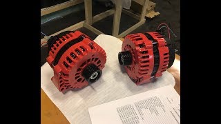 Обзор генератора JnD Alternators 240A [upl. by Ahsiekyt443]