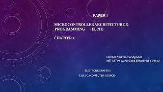 UNIT 1 Basics of Microcontroller amp Intel 8051 Architecture SYBSC Computer Science [upl. by Livvy383]