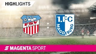 FSV Zwickau  1 FC Magdeburg  Spieltag 2 1920  MAGENTA SPORT [upl. by Idna]