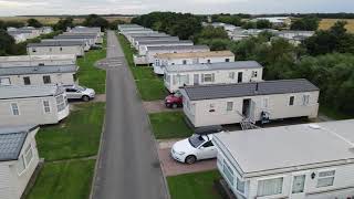 Skipsea Sands Holiday Resort Drone Footage August 2021 4K 60FPS [upl. by Zonnya]