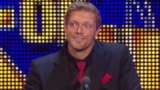 Edge gets inducted into WWEs Hall of Fame April 2 2012 [upl. by Isman]