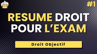 S1S3 Résumé Droit DARIJA — FSJES Meknes [upl. by Ennovoj]